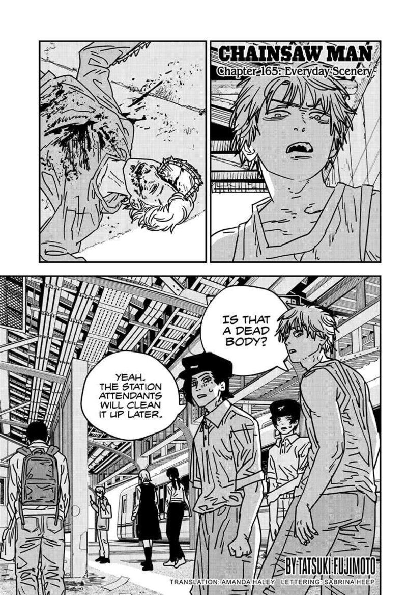 Chainsaw Man Chapter 165 — page 1