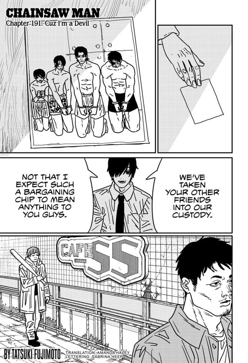 Chainsaw Man Chapter 191 — page 1