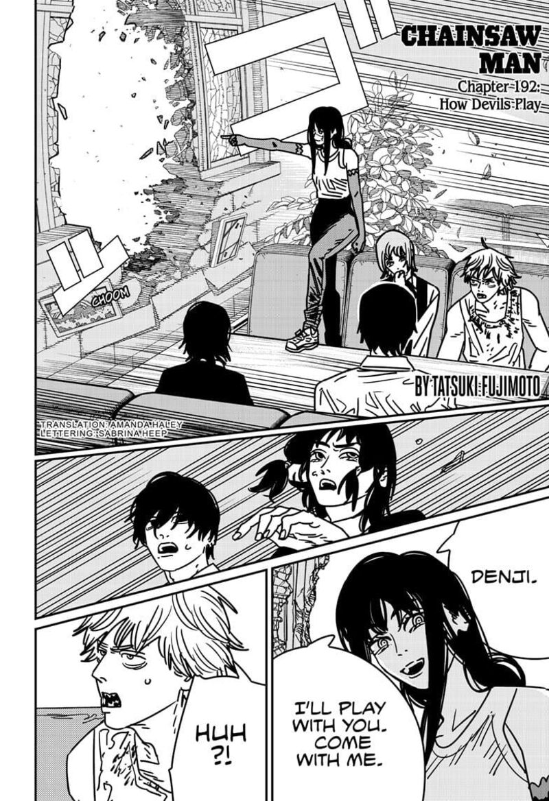 Chainsaw Man Chapter 192 — page 1