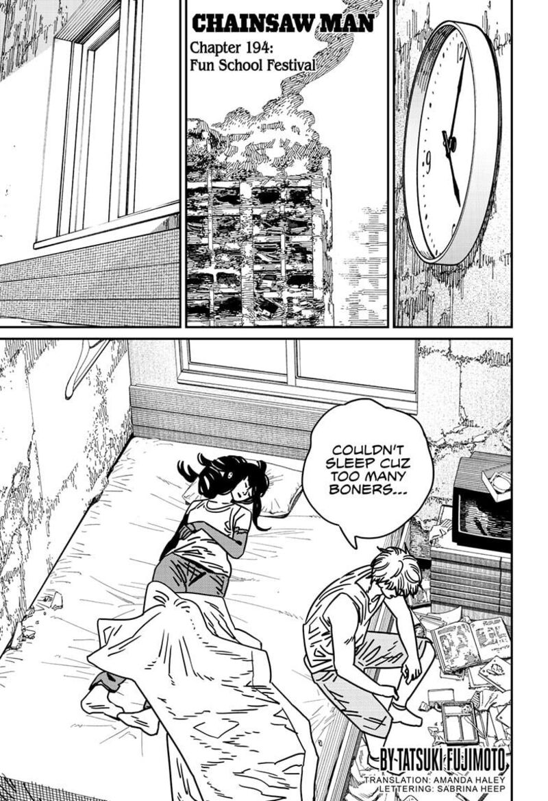Chainsaw Man Chapter 194 — page 1