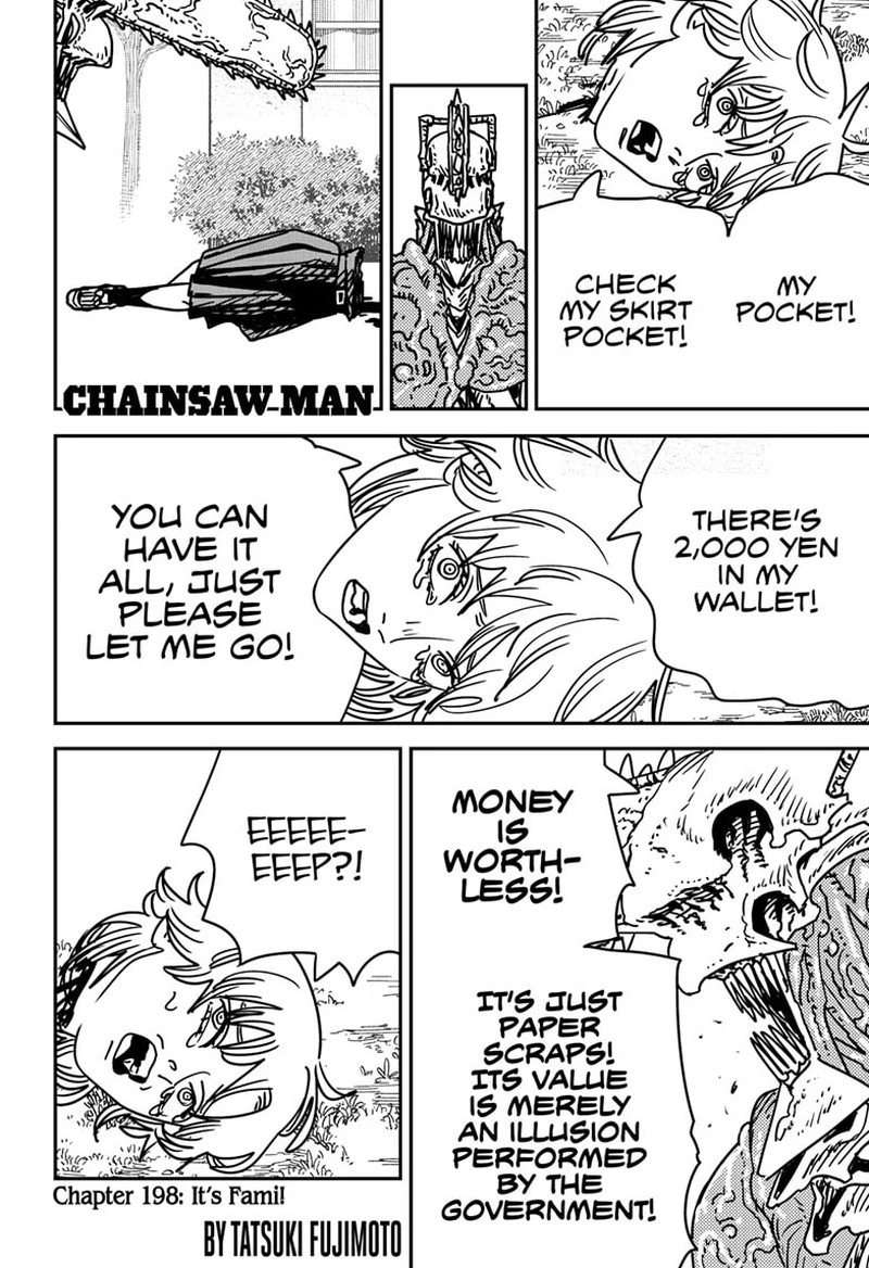 Chainsaw Man Chapter 198 — page 1