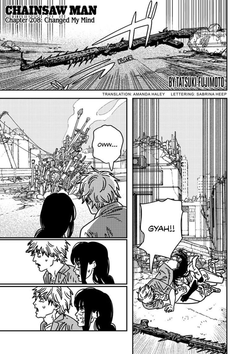 Chainsaw Man Chapter 208 — page 1