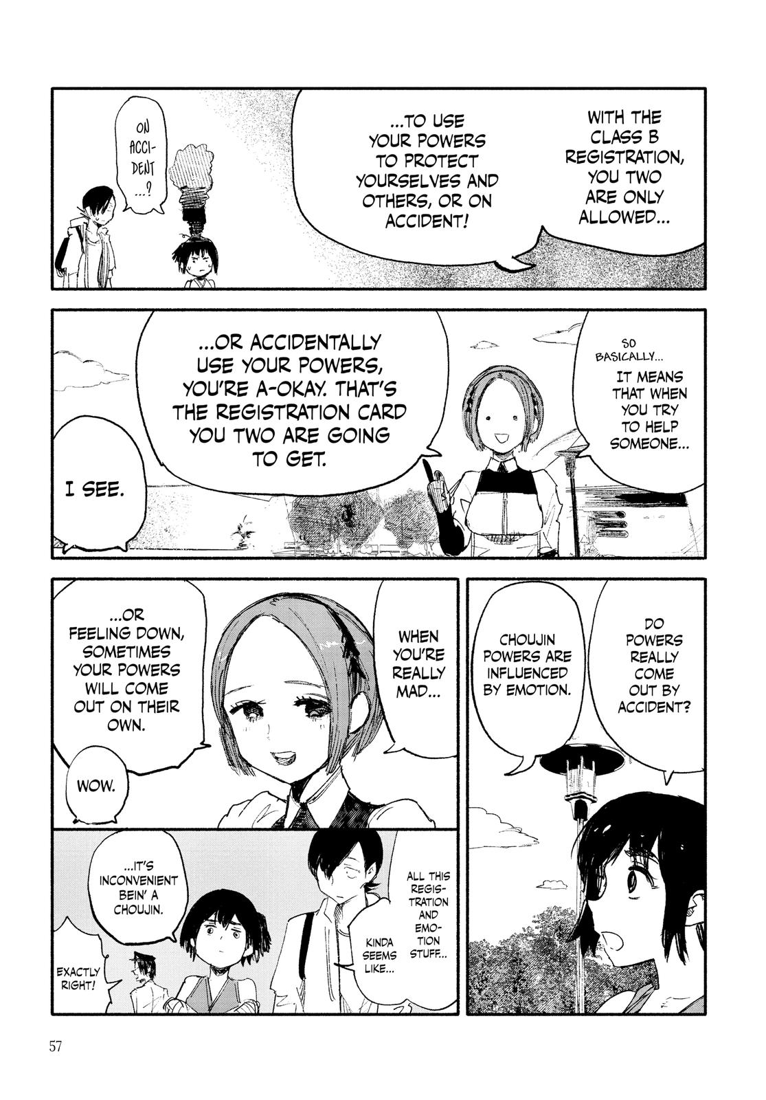 Choujin X Chapter 8 — page 11