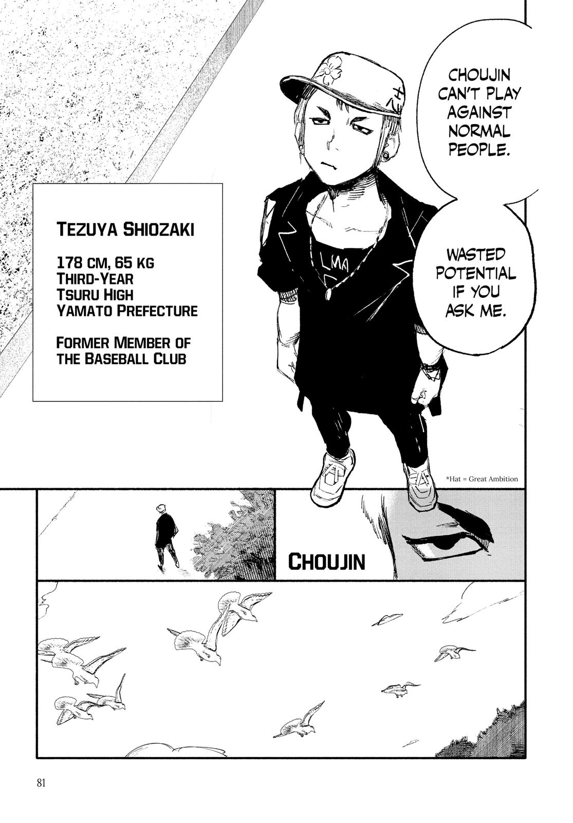 Choujin X Chapter 9 — page 8