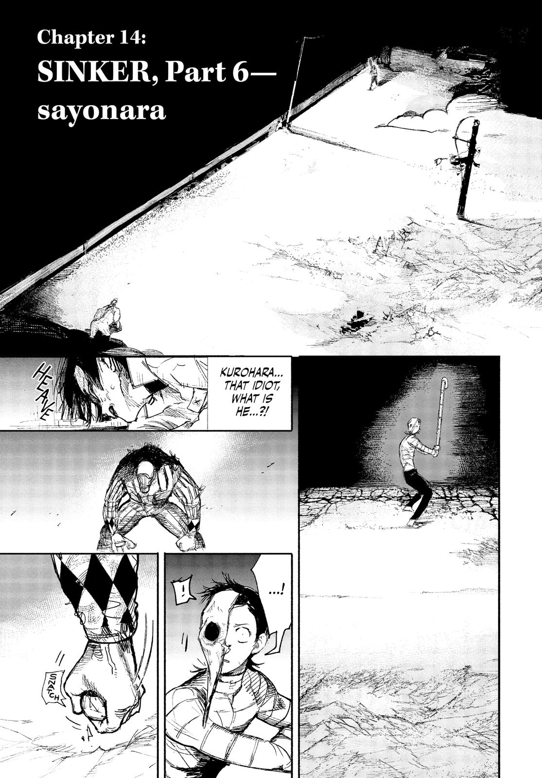 Choujin X Chapter 14 — page 1