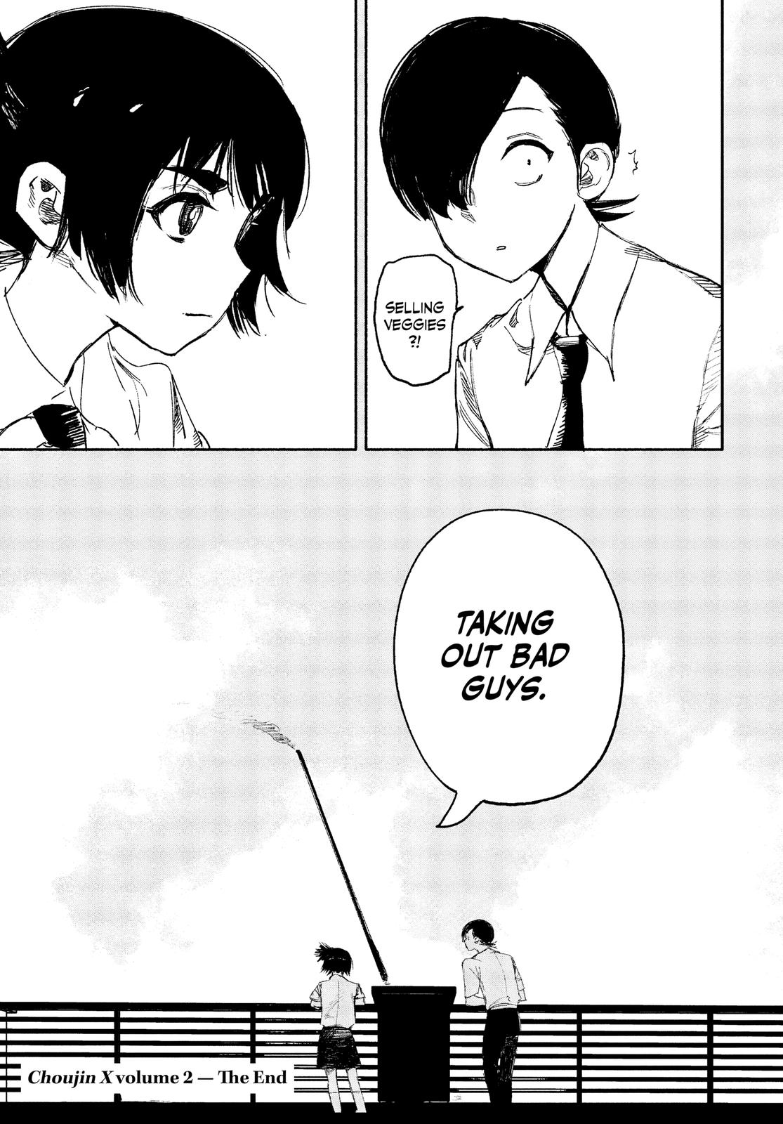 Choujin X Chapter 15 — page 27