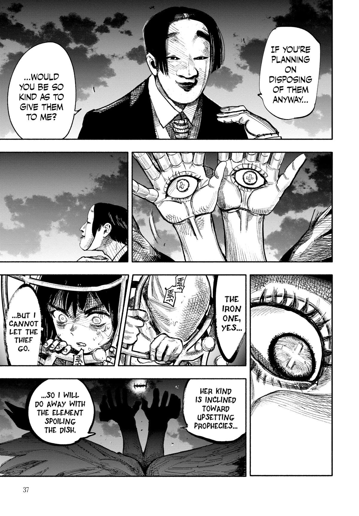 Choujin X Chapter 34 — page 34