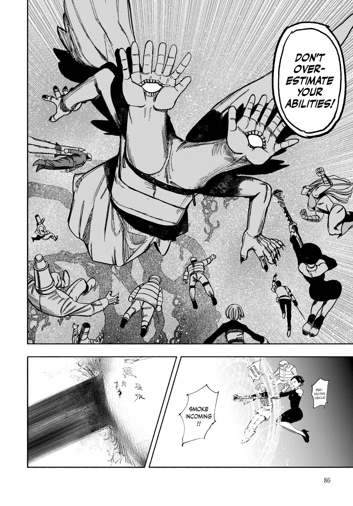 Choujin X Chapter 34 — page 73