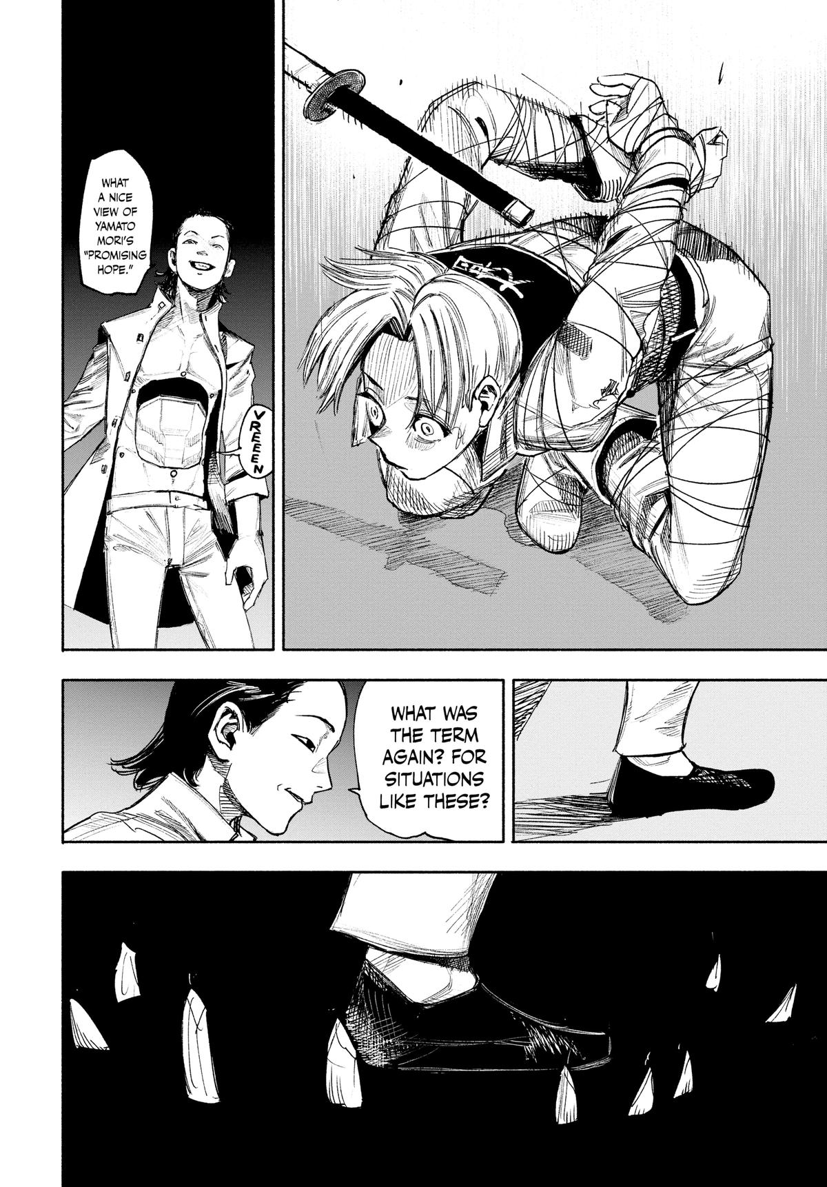 Choujin X Chapter 36 — page 34