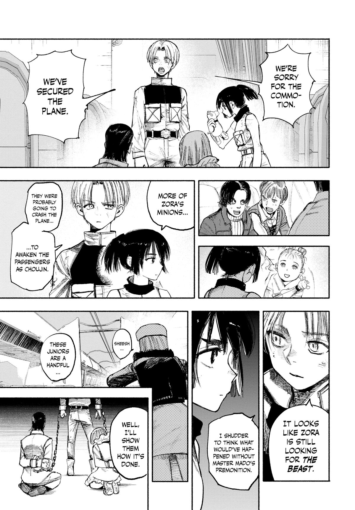 Choujin X Chapter 36 — page 37