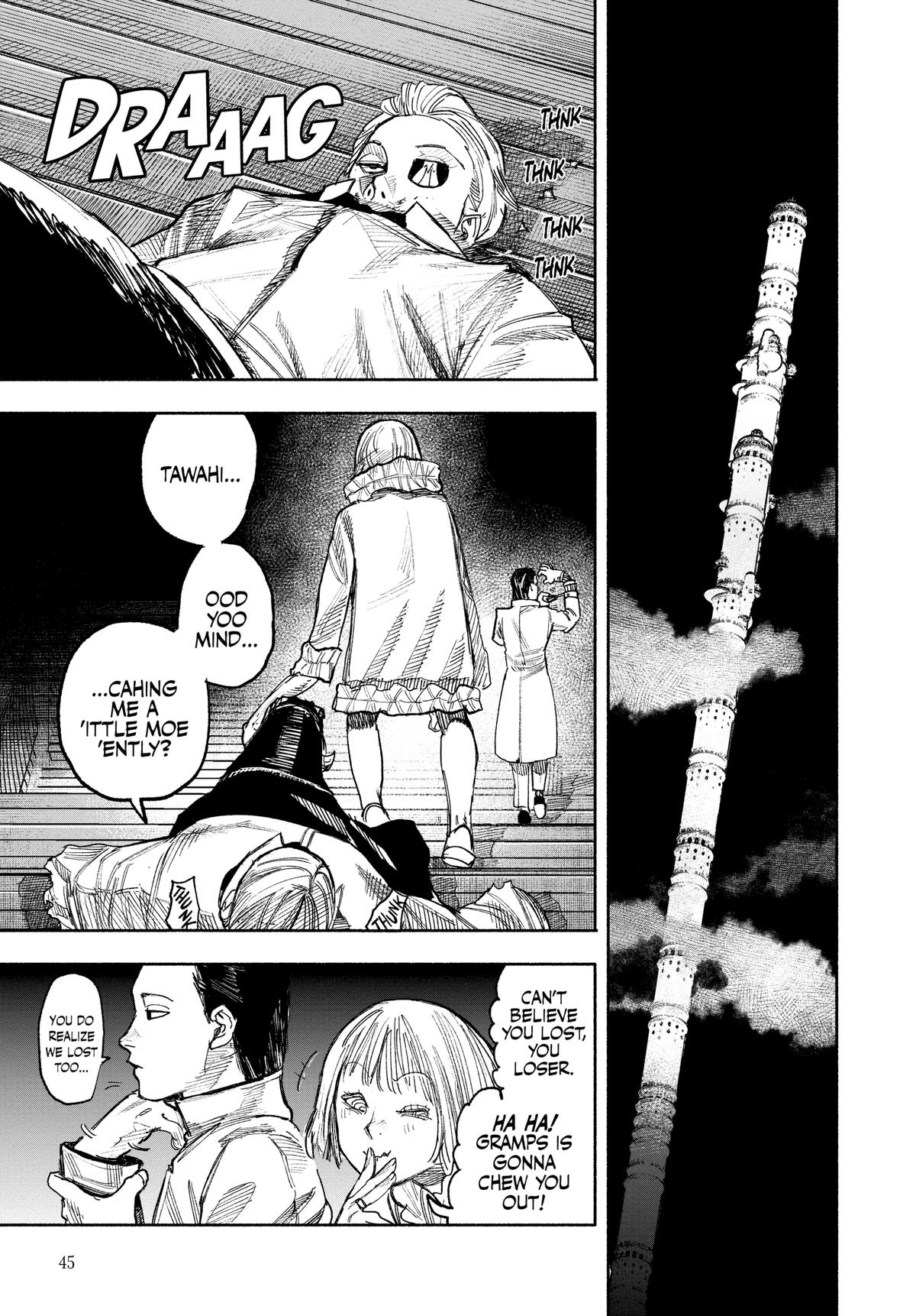 Choujin X Chapter 37 — page 45