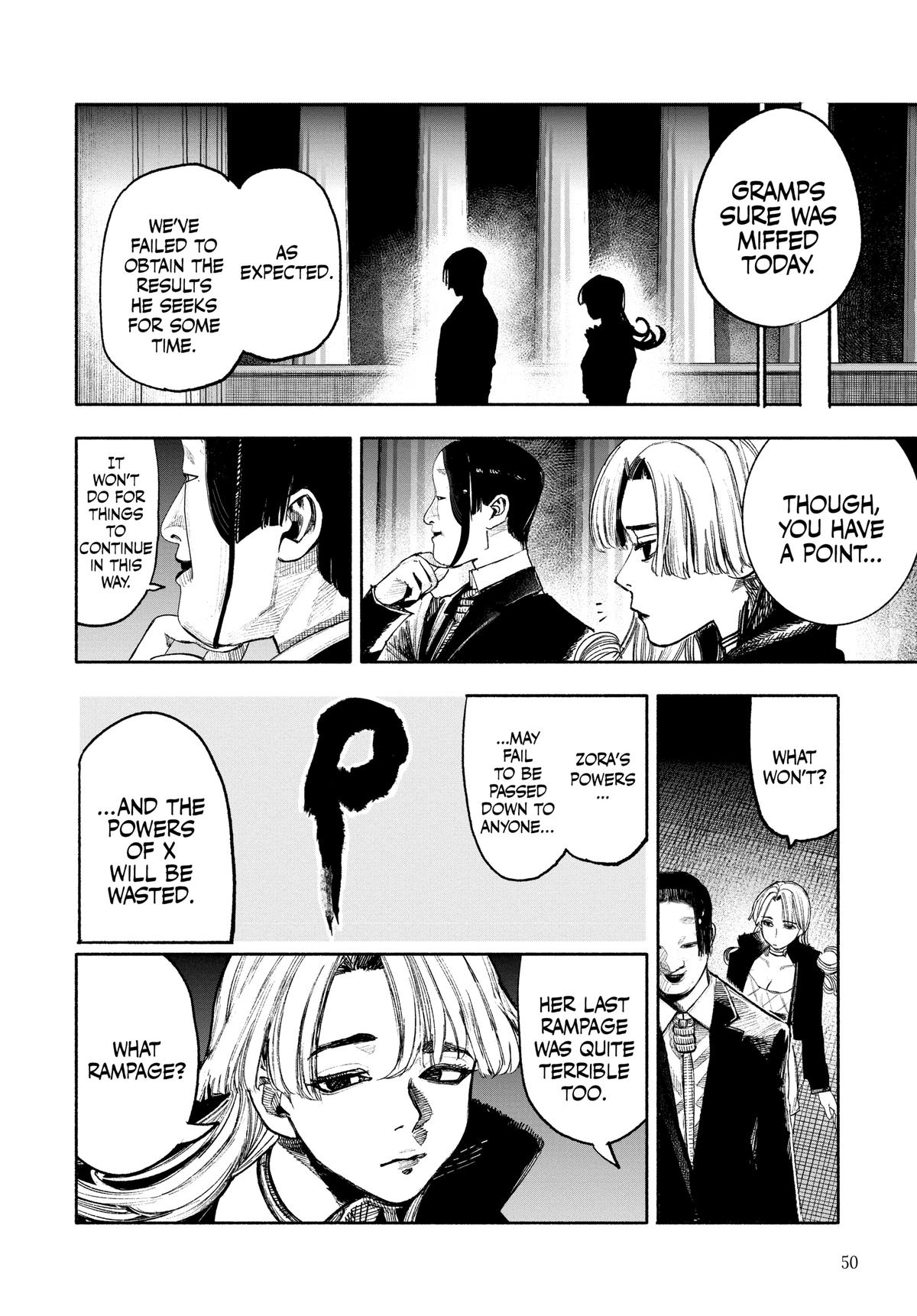 Choujin X Chapter 37 — page 50