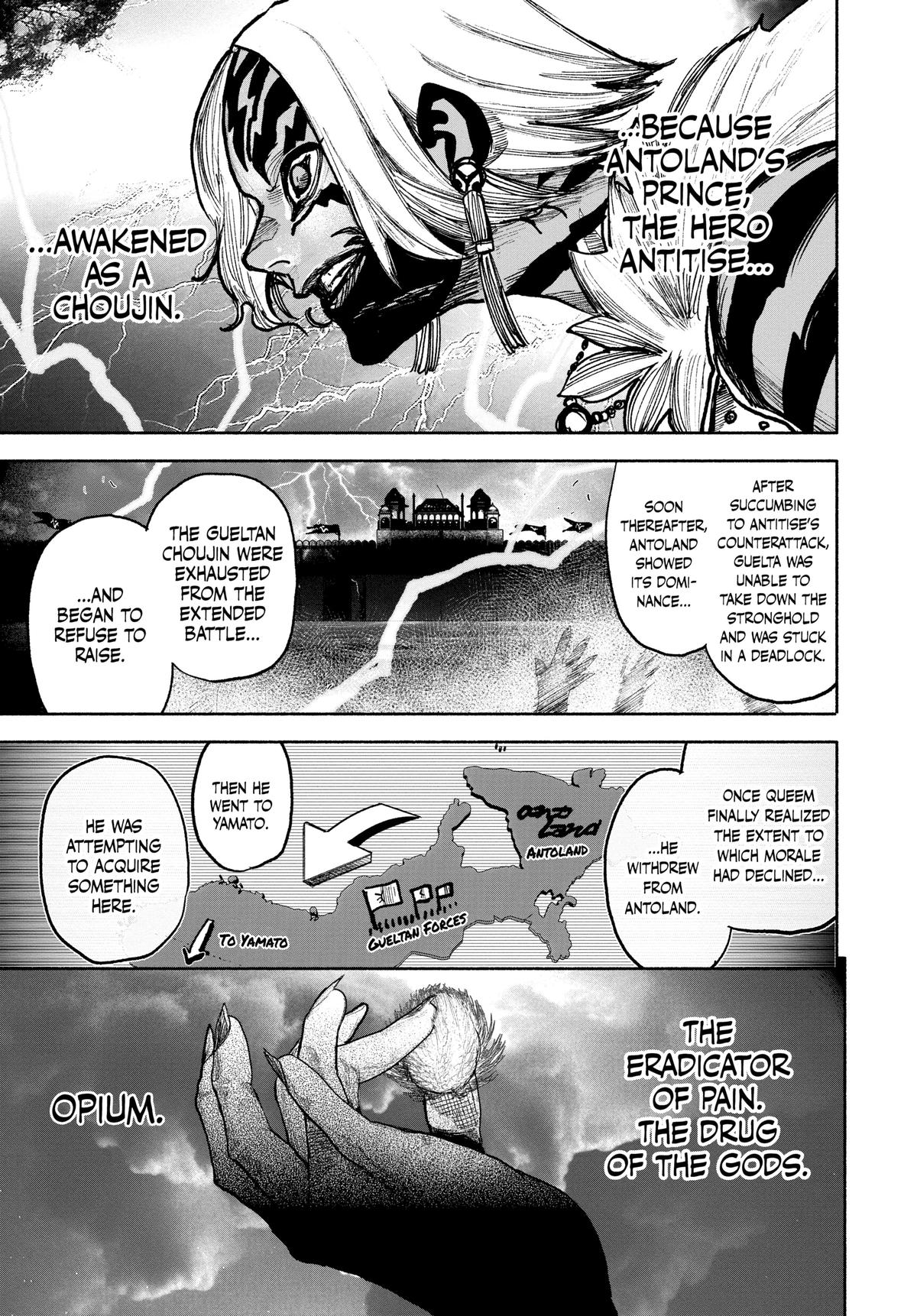 Choujin X Chapter 38 — page 36