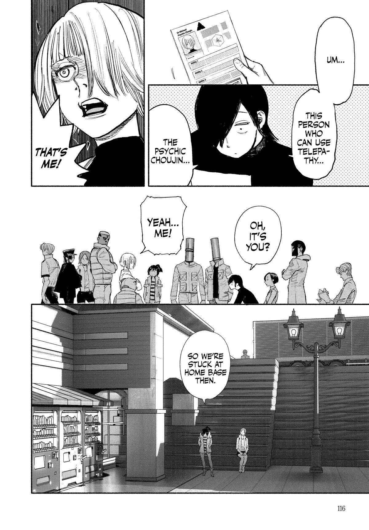 Choujin X Chapter 39 — page 12