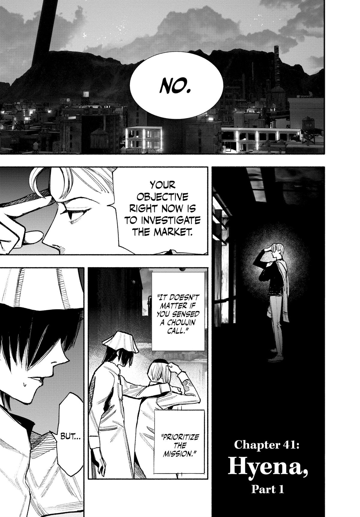Choujin X Chapter 41.1 — page 6