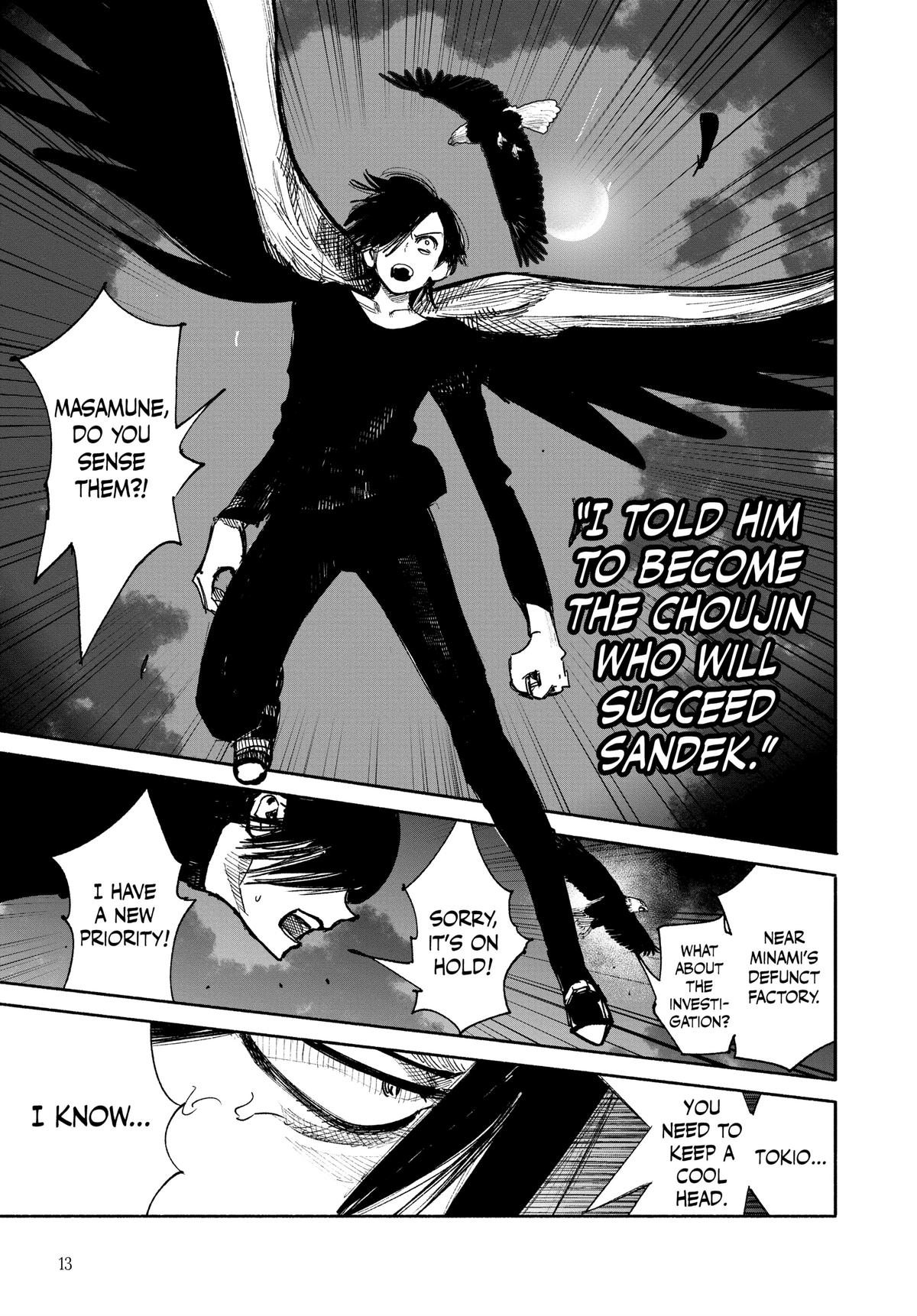 Choujin X Chapter 41.1 — page 14