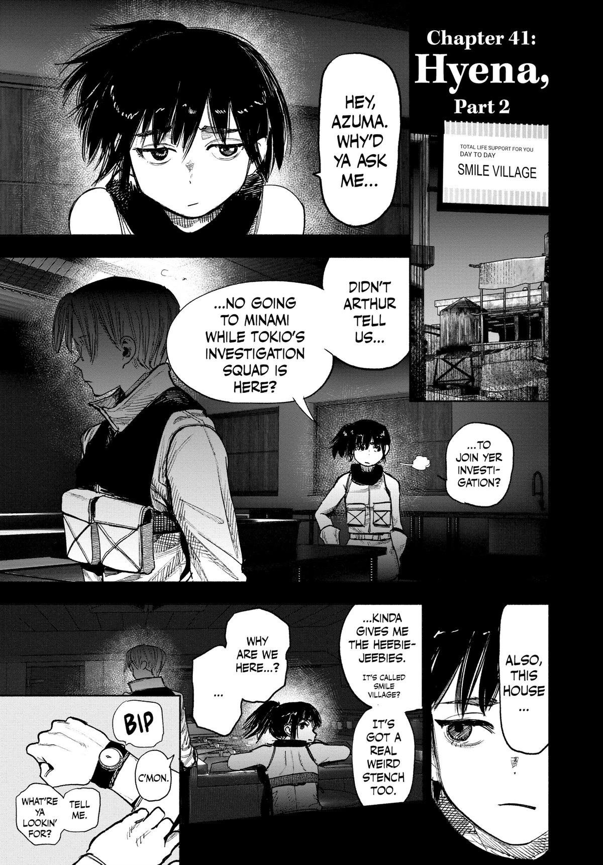 Choujin X Chapter 41.2 — page 1