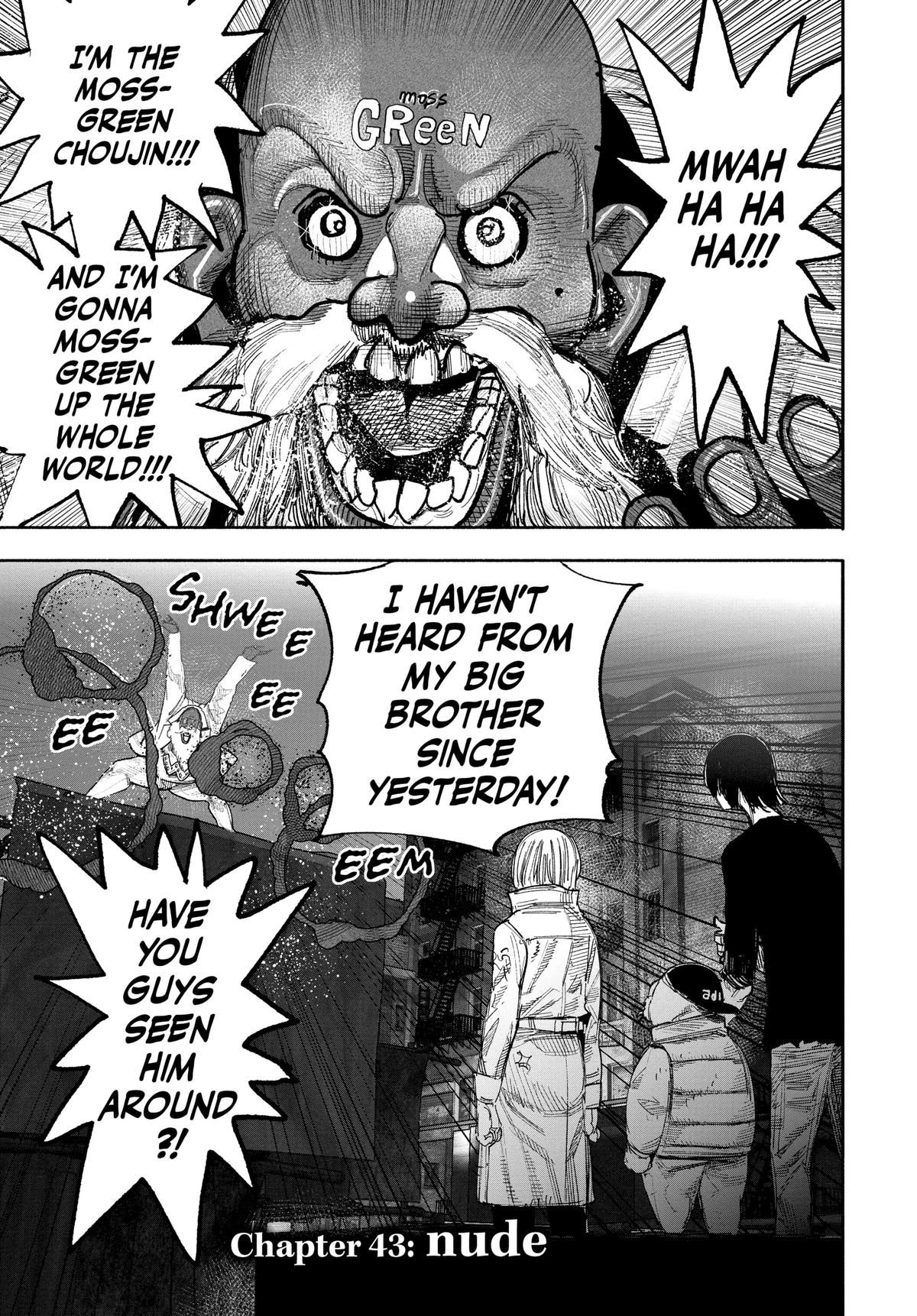 Choujin X Chapter 43 — page 1