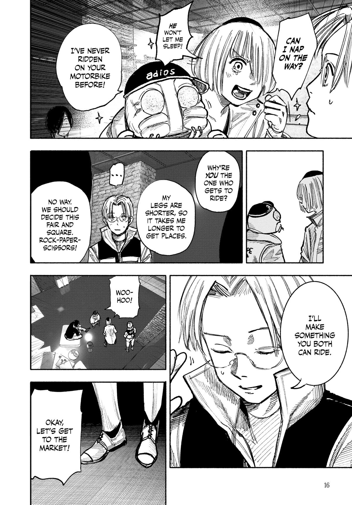 Choujin X Chapter 44 — page 16