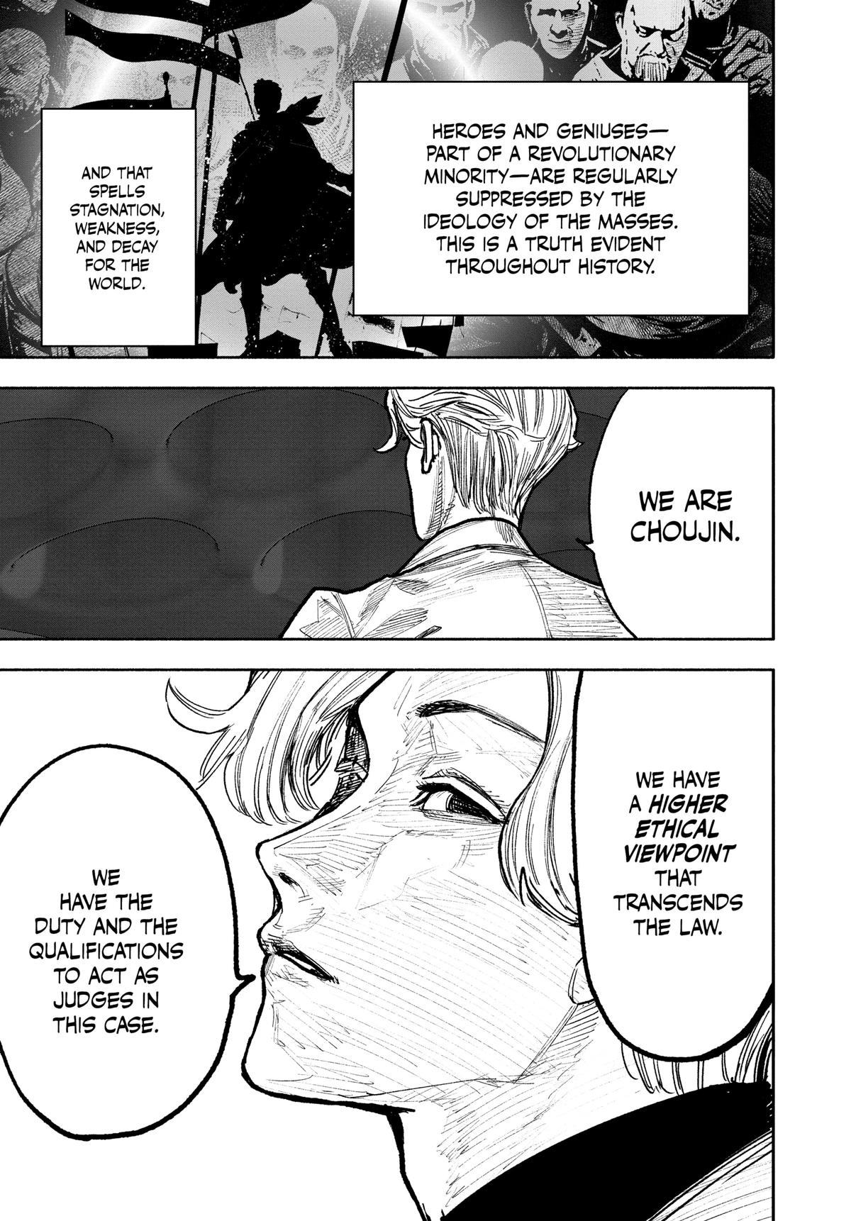 Choujin X Chapter 44 — page 25