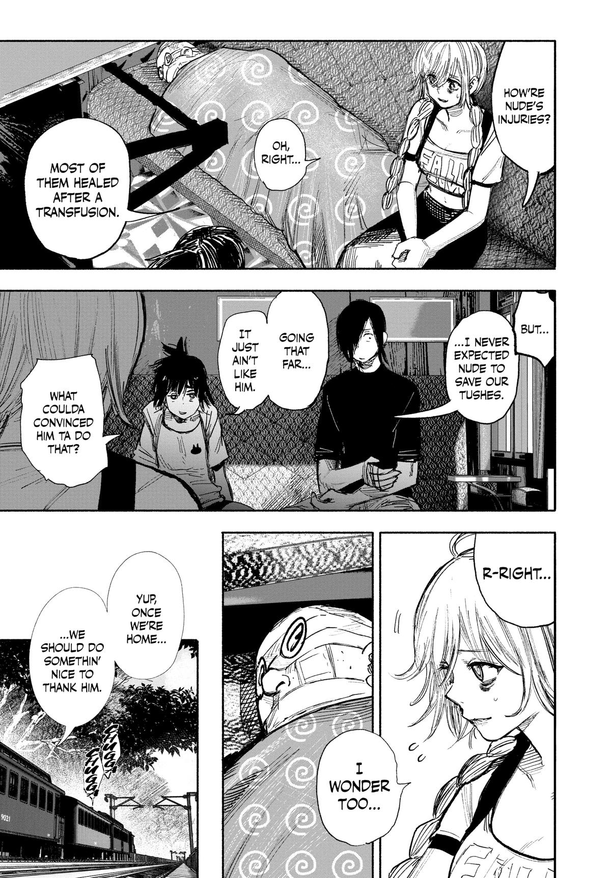 Choujin X Chapter 49 — page 15