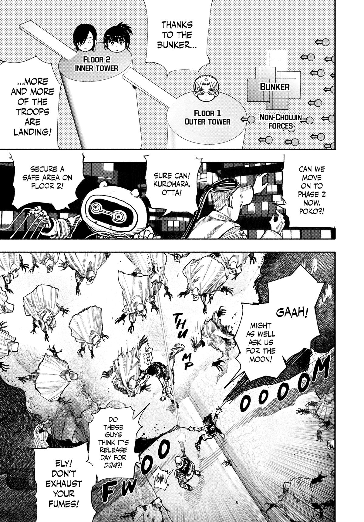 Choujin X Chapter 52 — page 27