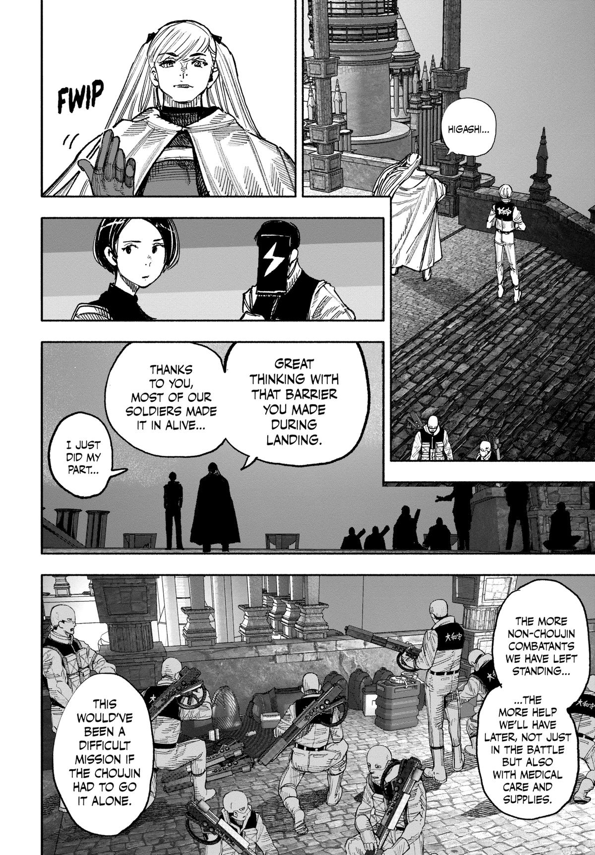 Choujin X Chapter 52 — page 76