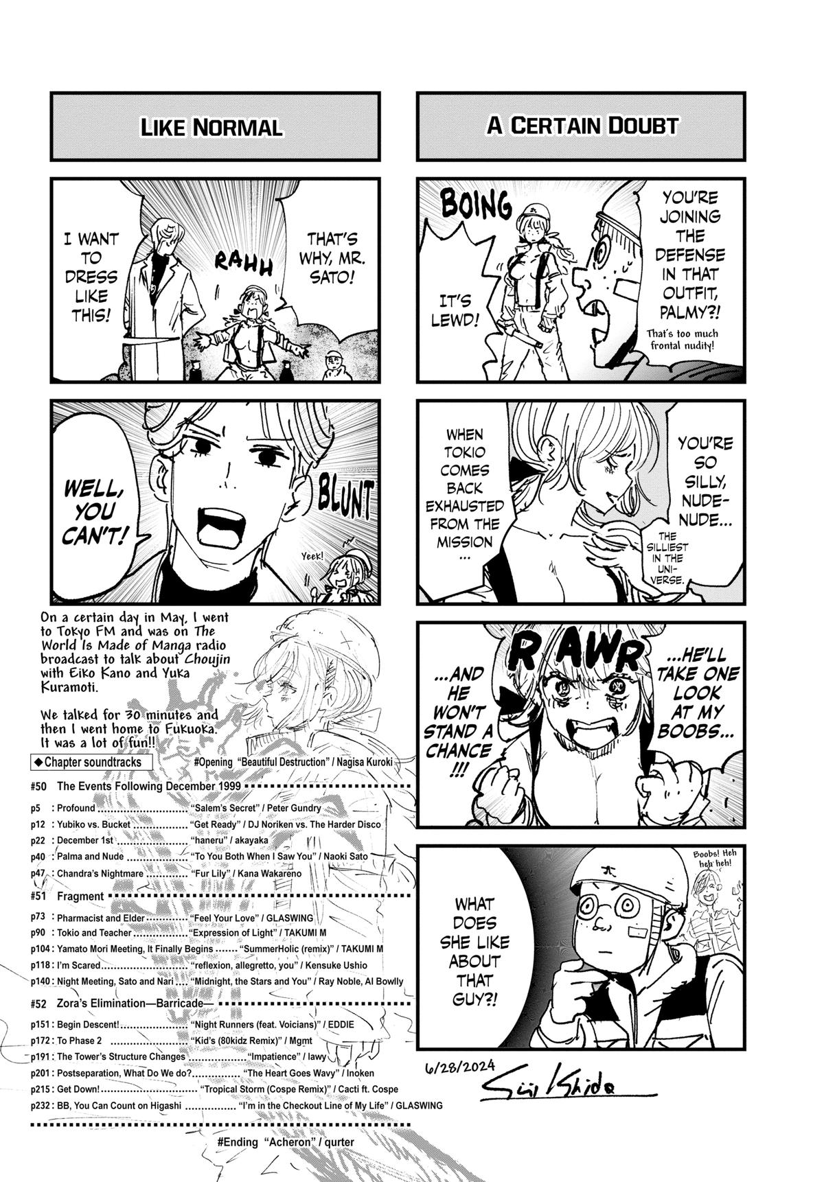 Choujin X Chapter 52 — page 84