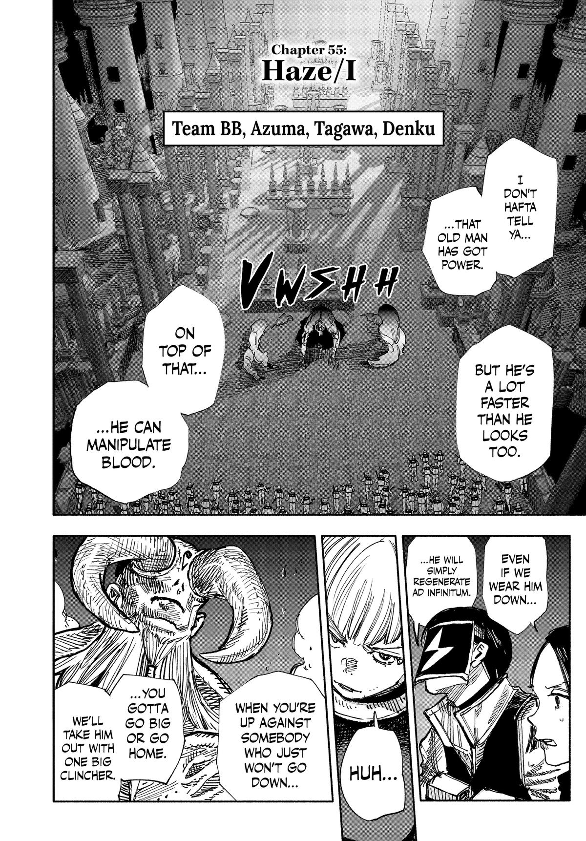 Choujin X Chapter 55 — page 3