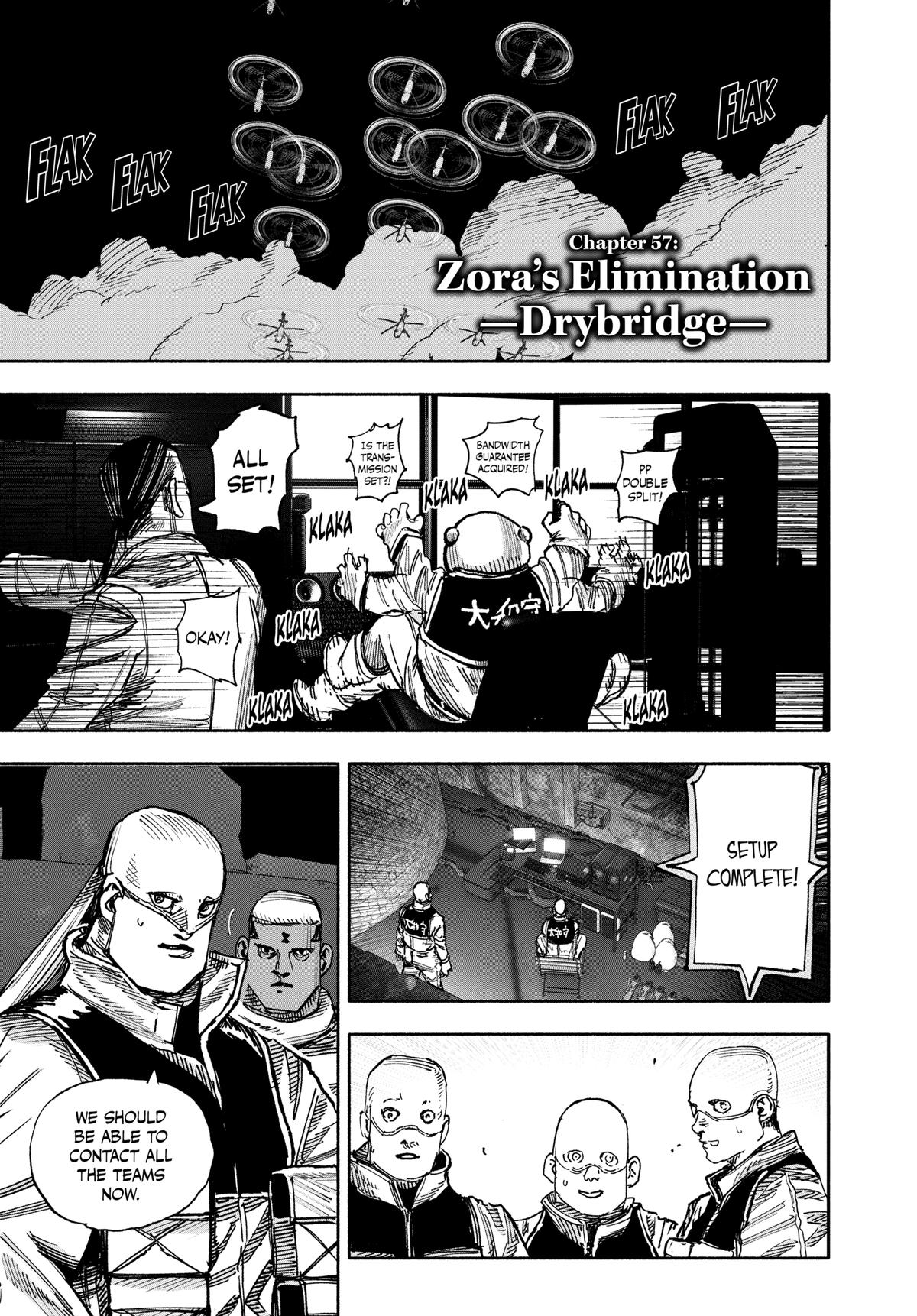 Choujin X Chapter 57 — page 1