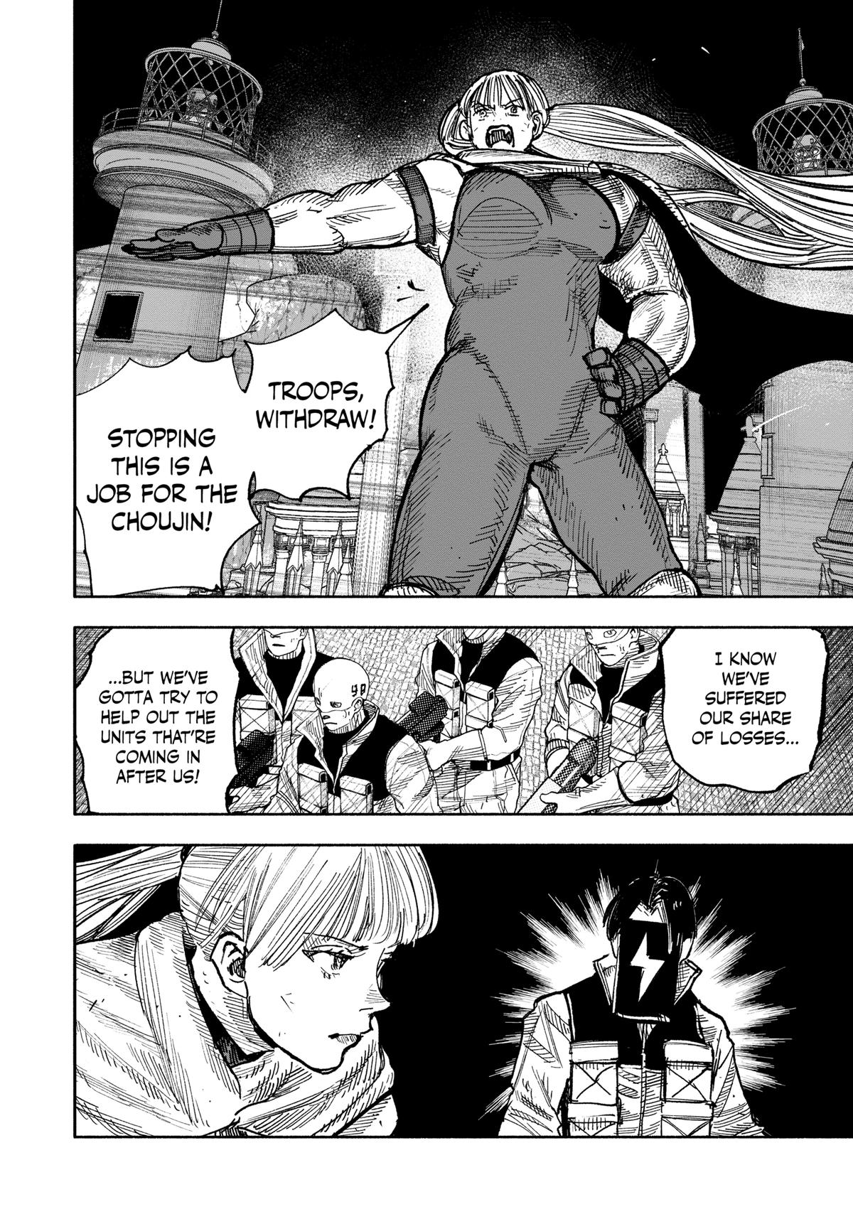 Choujin X Chapter 59 — page 61