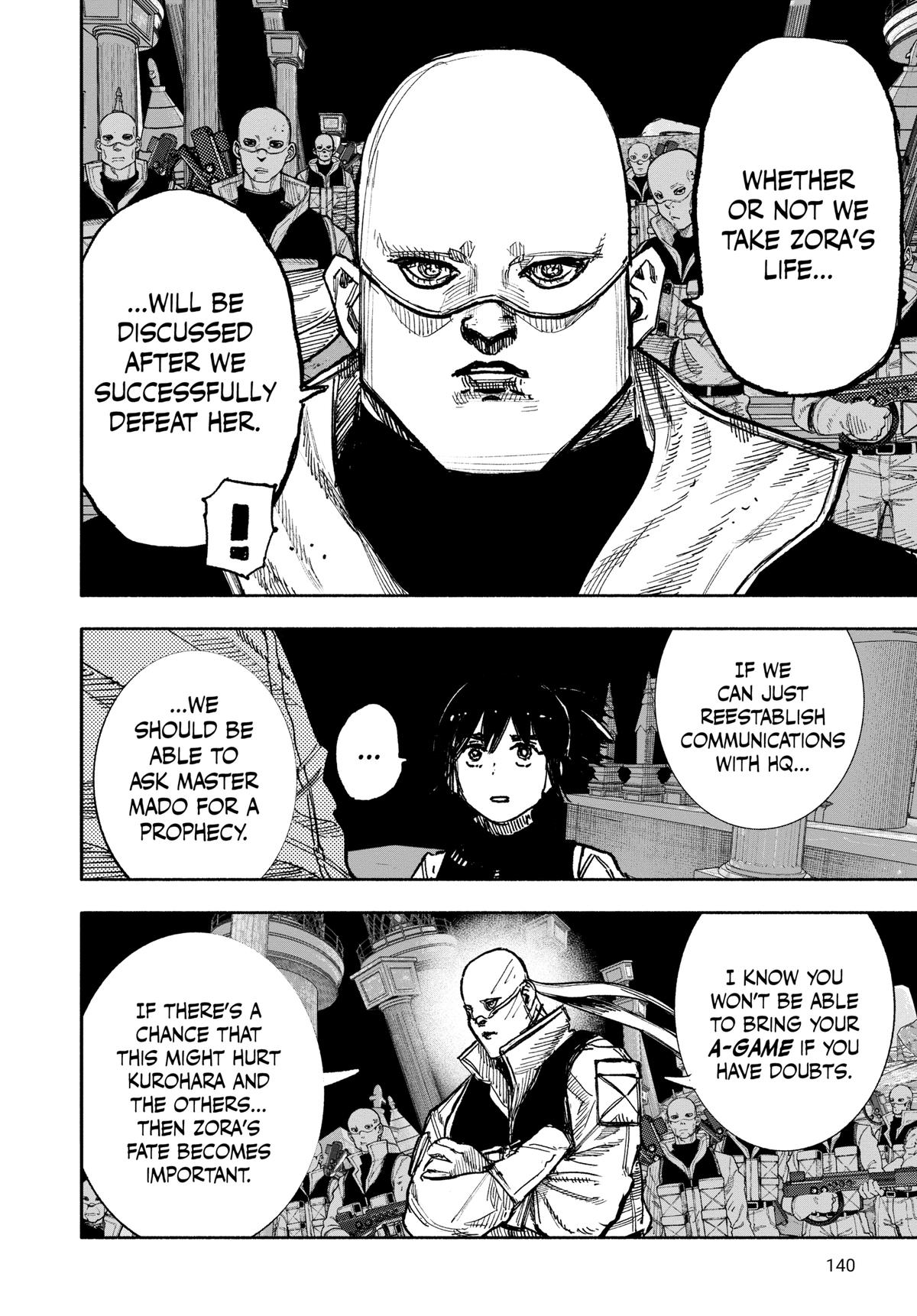 Choujin X Chapter 60 — page 32