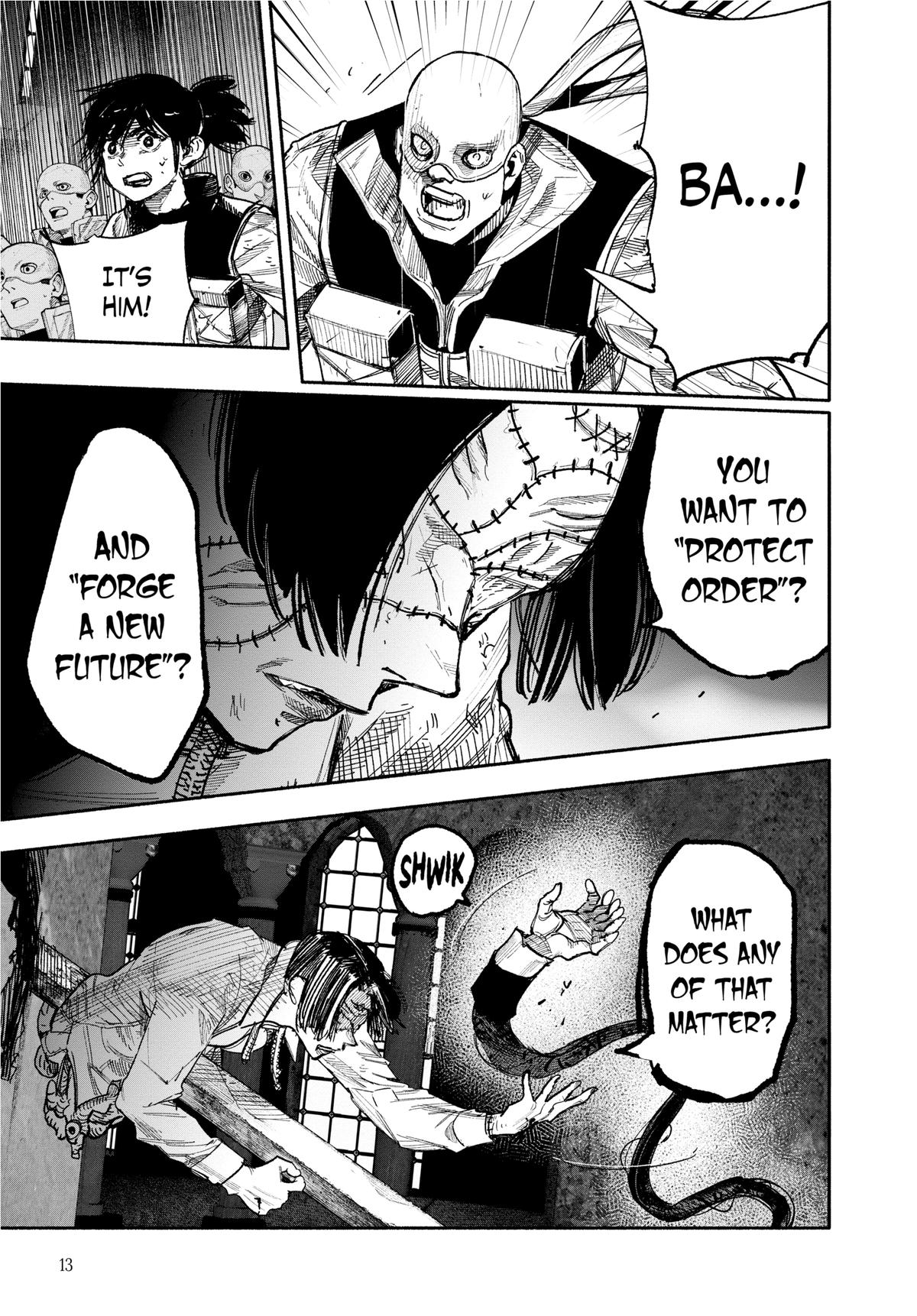 Choujin X Chapter 62 — page 13