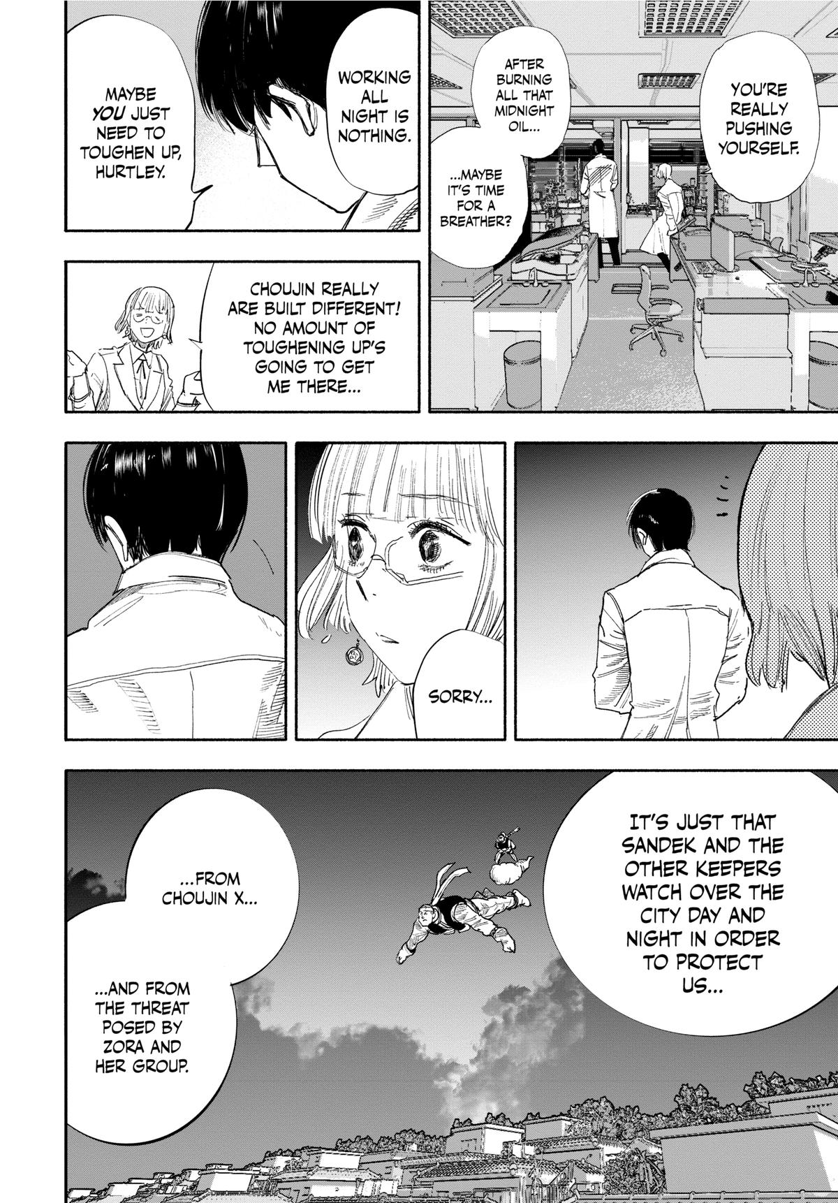 Choujin X Chapter 63 — page 9