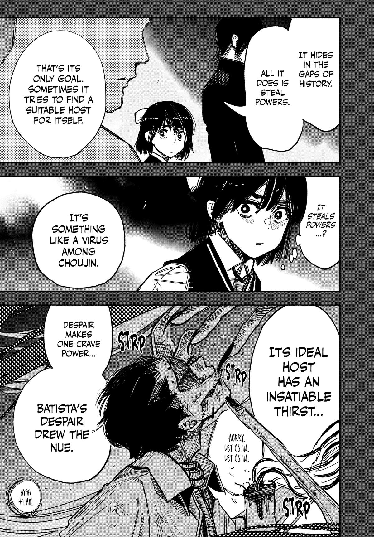 Choujin X Chapter 63 — page 61