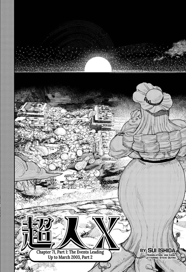 Choujin X Chapter 71.1 — page 2
