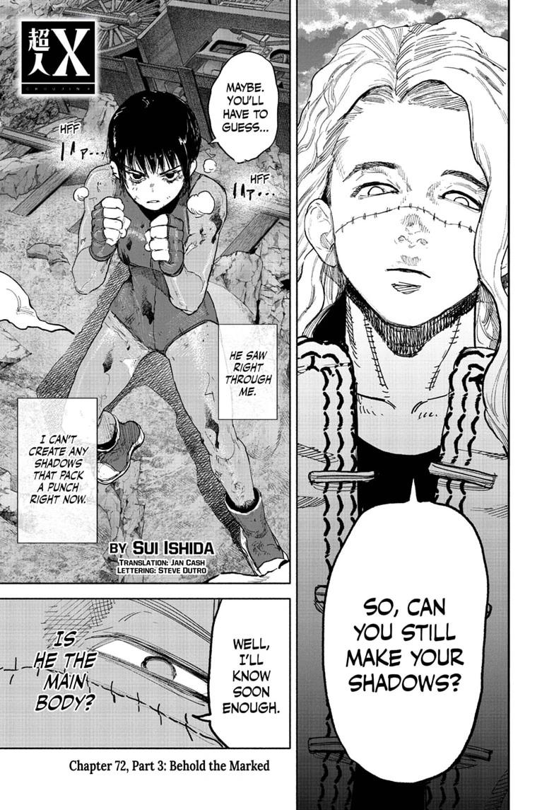 Choujin X Chapter 72.3 — page 1