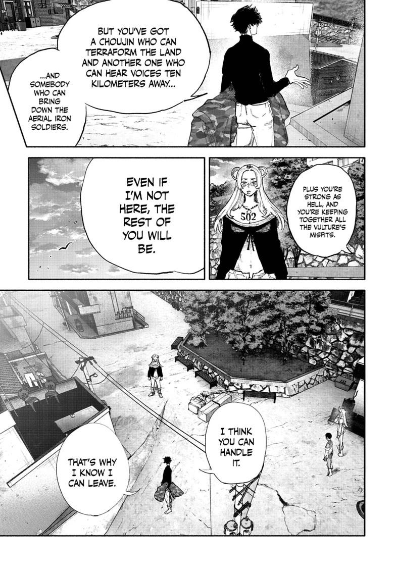 Choujin X Chapter 75.2 — page 17