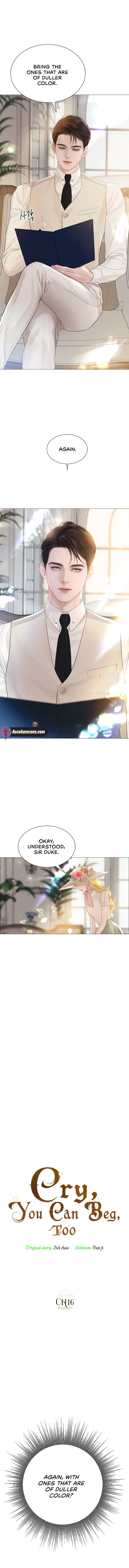 Cry, Even Better If You Beg Chapter 16 — page 1