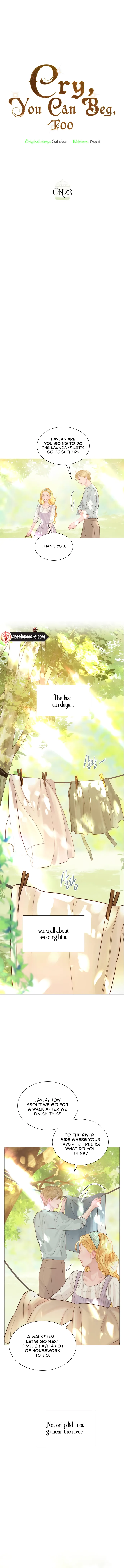 Cry, Even Better If You Beg Chapter 23 — page 3