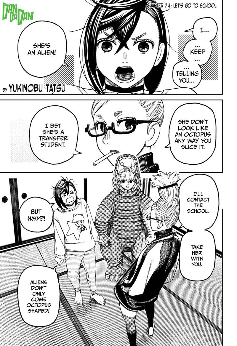 Dandadan Chapter 74 — page 1
