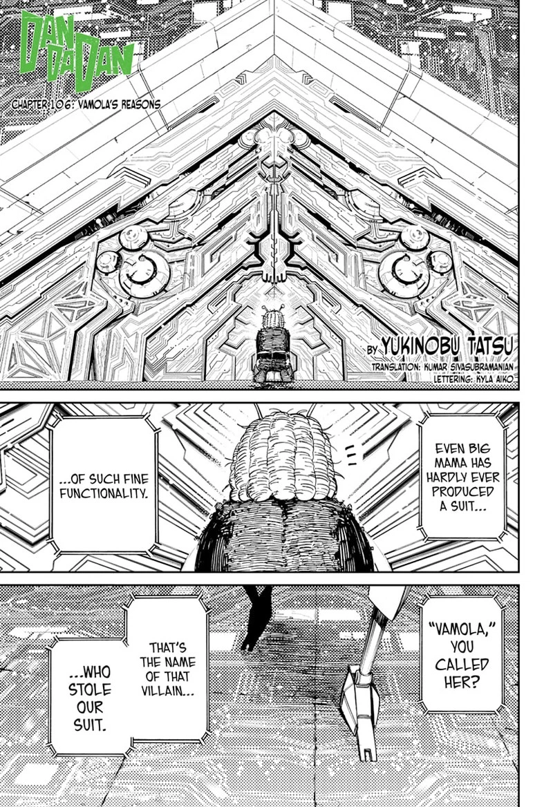 Dandadan Chapter 106 — page 1