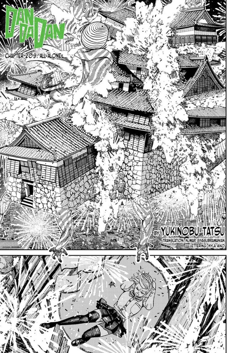 Dandadan Chapter 209 — page 1