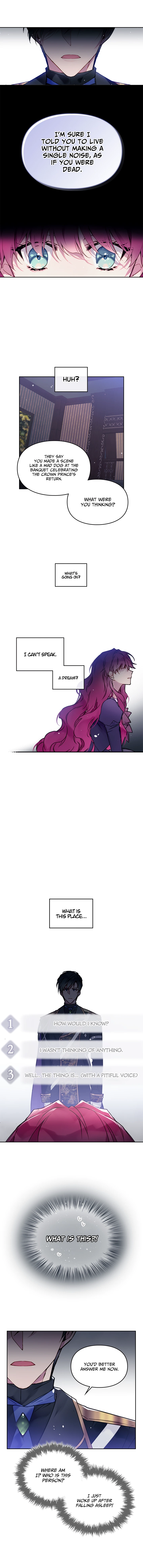 Death Is The Only Ending For The Villainess Chapter 0 — page 4