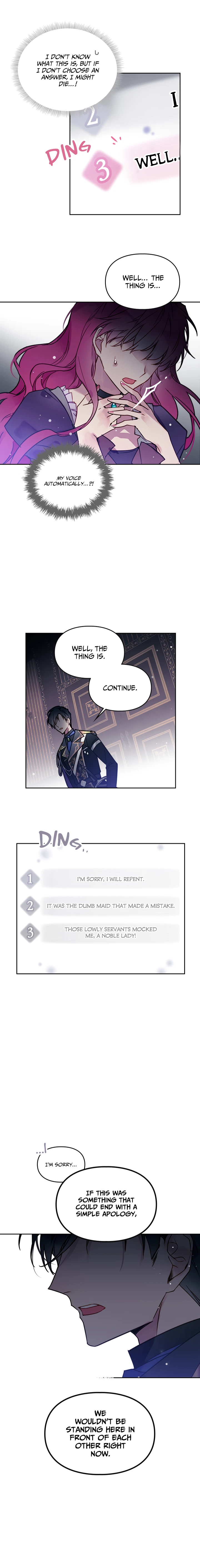 Death Is The Only Ending For The Villainess Chapter 0 — page 5