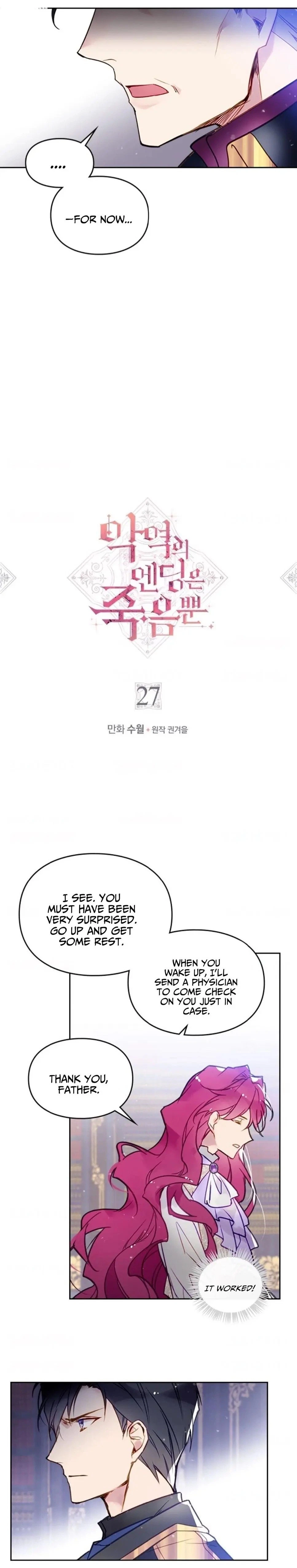 Death Is The Only Ending For The Villainess Chapter 27 — page 1