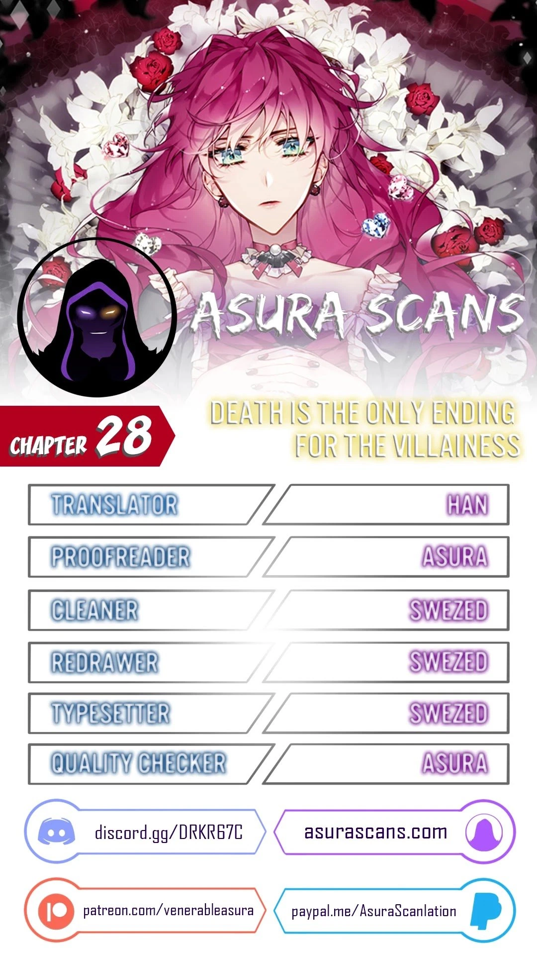 Death Is The Only Ending For The Villainess Chapter 28 — page 1