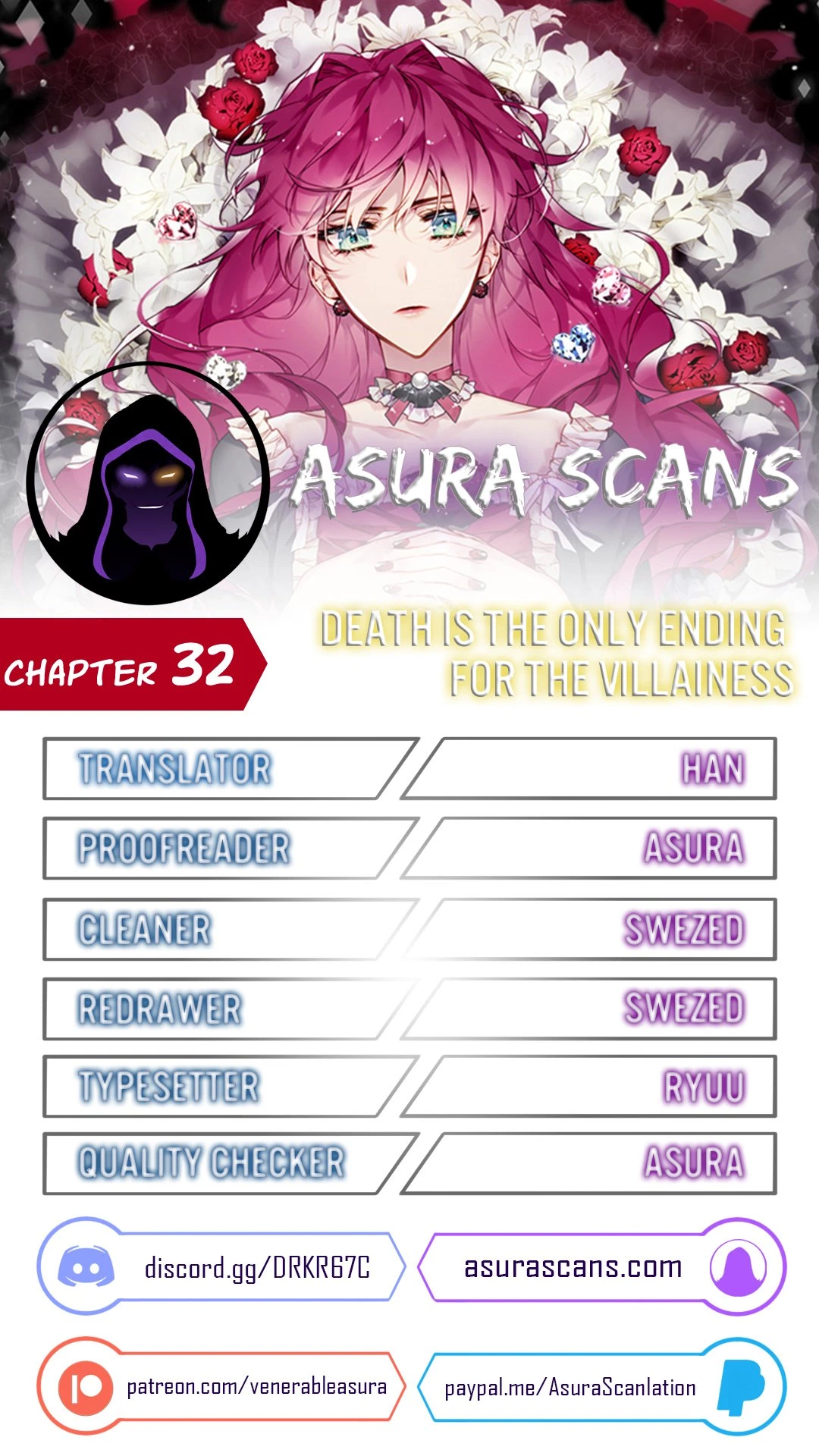 Death Is The Only Ending For The Villainess Chapter 32 — page 1