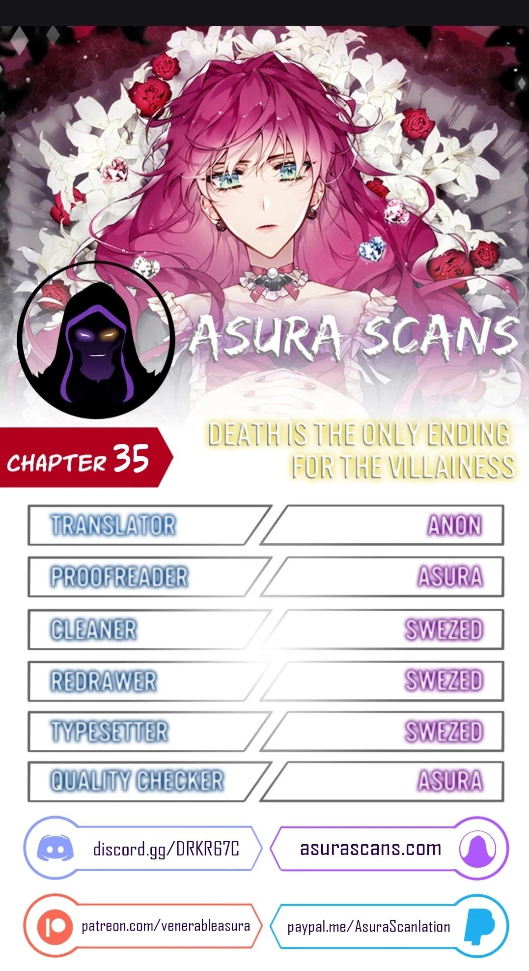 Death Is The Only Ending For The Villainess Chapter 35 — page 1