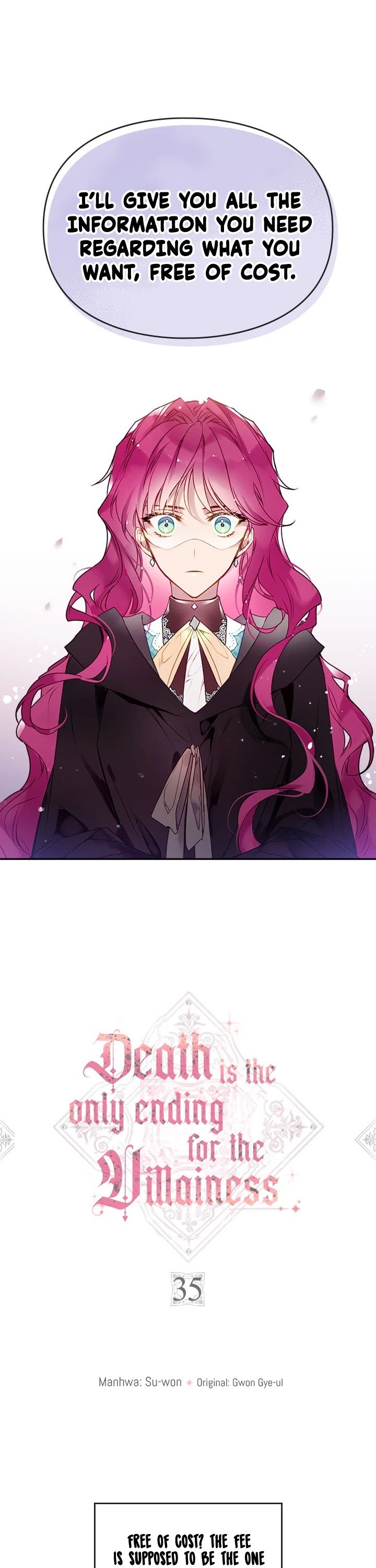 Death Is The Only Ending For The Villainess Chapter 35 — page 2